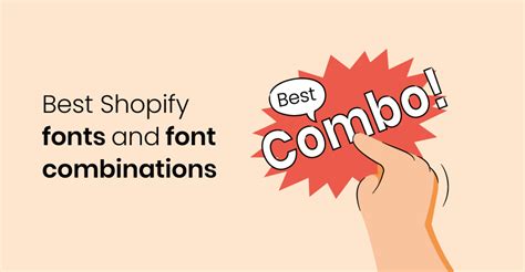 shopify font pairings